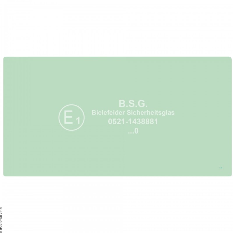 A00 - Frontscheibe Kobelco BaggerSK75-SK270SR Serien 3 und 5 Frontscheibe unten