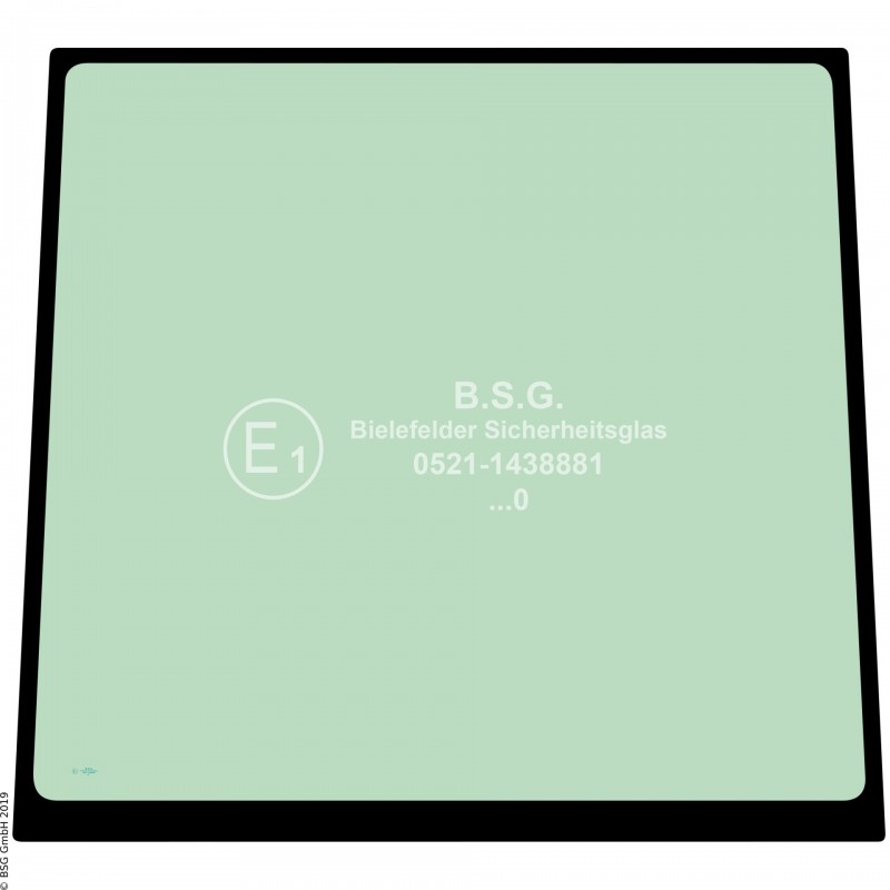 A00 - Frontscheibe Komatsu Radlader (auch Kettenlader)WA 70 Serie 7 Frontscheibe