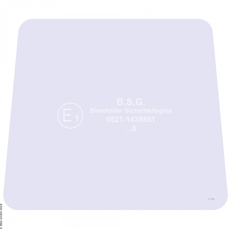 A00 - Frontscheibe Kramer Radlader (auch Kettenlader)212LT (ab FgNr. 120270), 312LE Frontscheibe