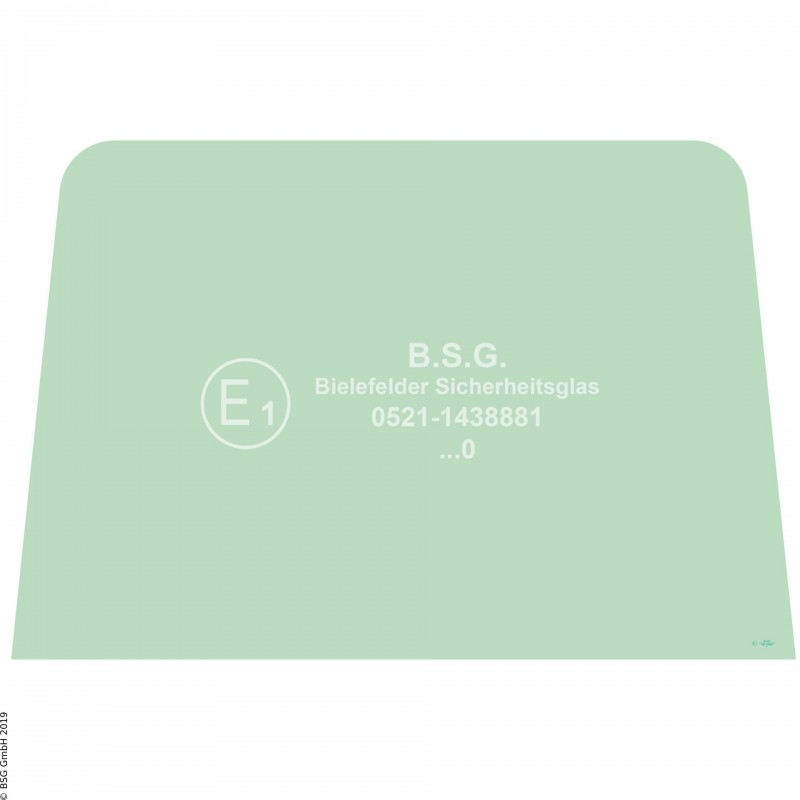 A00 - Frontscheibe Kramer Radlader (auch Kettenlader)112SL, 120SL Frontscheibe oben