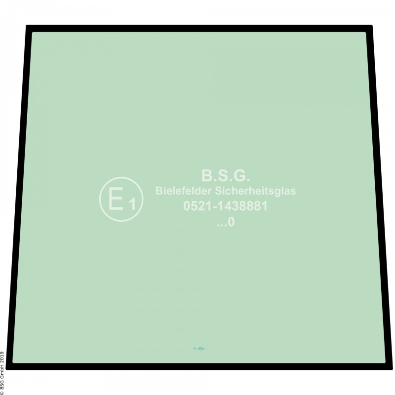 A00 - Frontscheibe Kramer Radlader (auch Kettenlader)712, 720 Frontscheibe