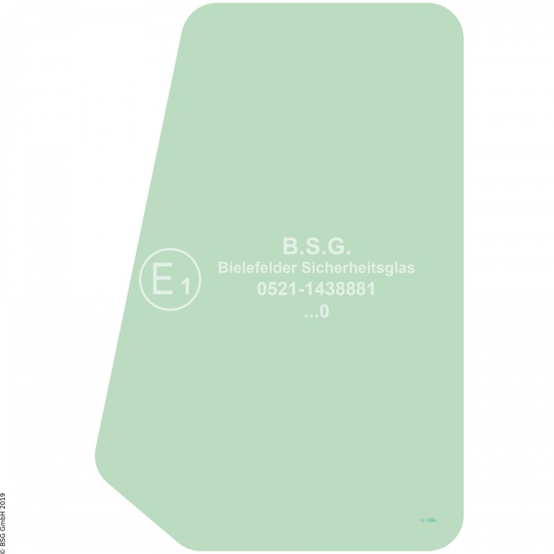 FD0 - Türscheibe Kramer Radlader (auch Kettenlader)312SL Türscheibe links & rechts