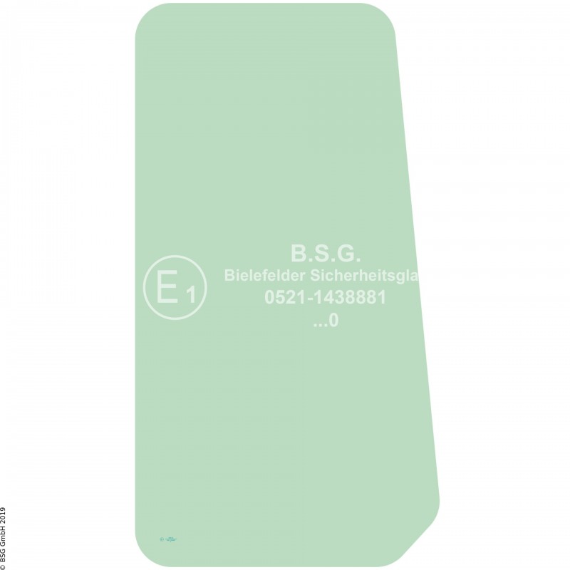 L00 - Seitenscheibe links Kramer Radlader (auch Kettenlader)312SL Seitenscheibe hinten links & rechts