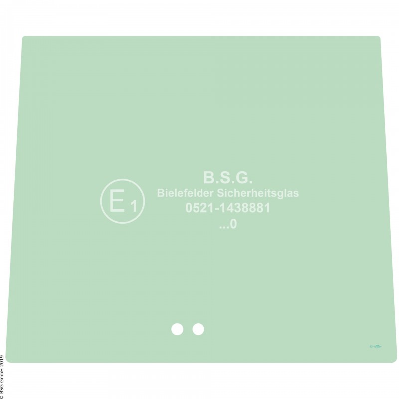 A00 - Frontscheibe Kramer Radlader (auch Kettenlader)318, 418 (BM 308) Frontscheibe