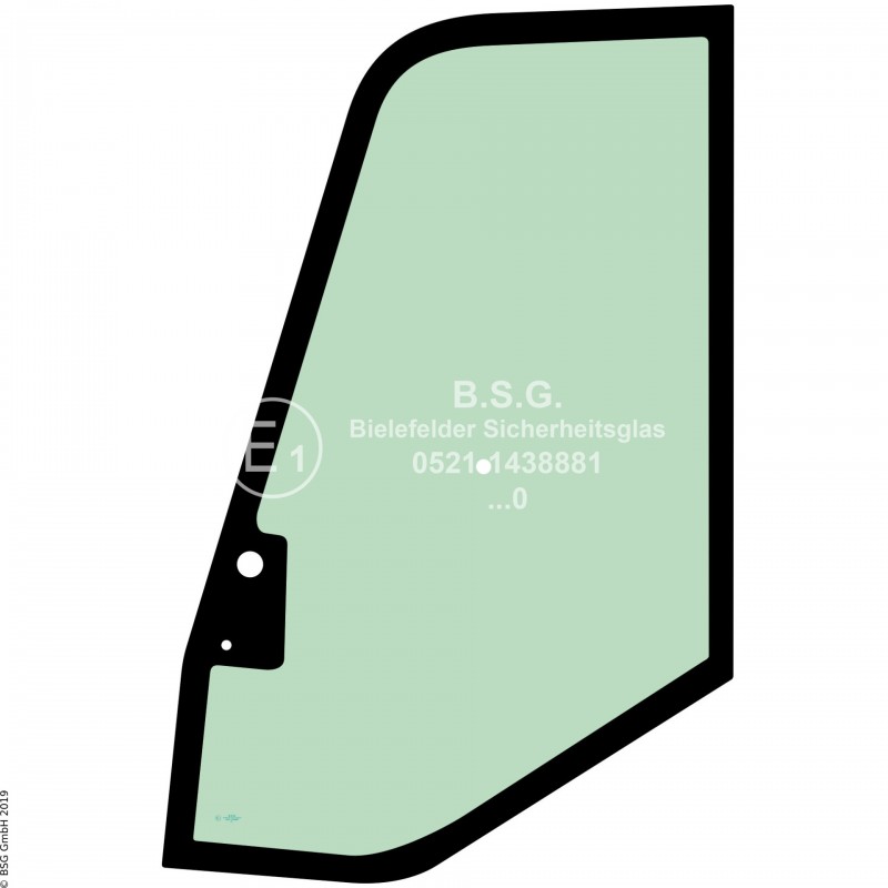 FD0 - Türscheibe Kramer Radlader (auch Kettenlader)318, 418 (BM 308) Türscheibe