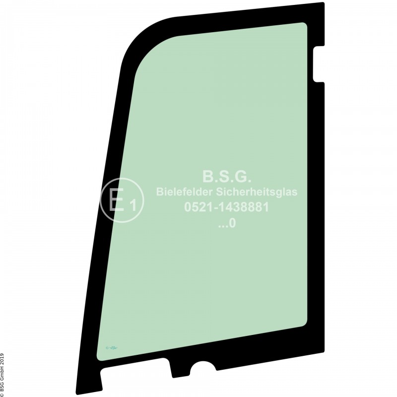 FD0 - Türscheibe Kubota BaggerKX 27-4, 30-4 Türscheibe oben