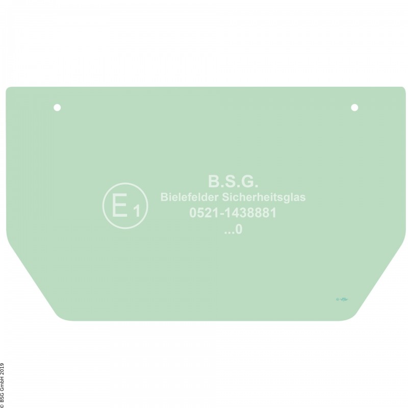 A00 - Frontscheibe Kubota BaggerKX057-4 Frontscheibe unten