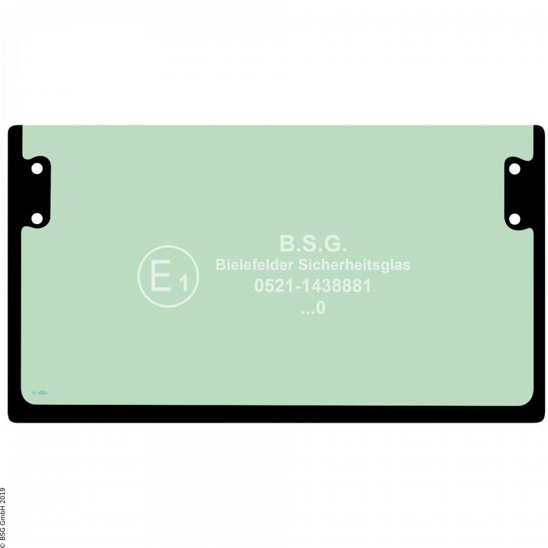 A00 - Frontscheibe JCB BaggerJS(W) + JZ (ab 2012) Frontscheibe unten