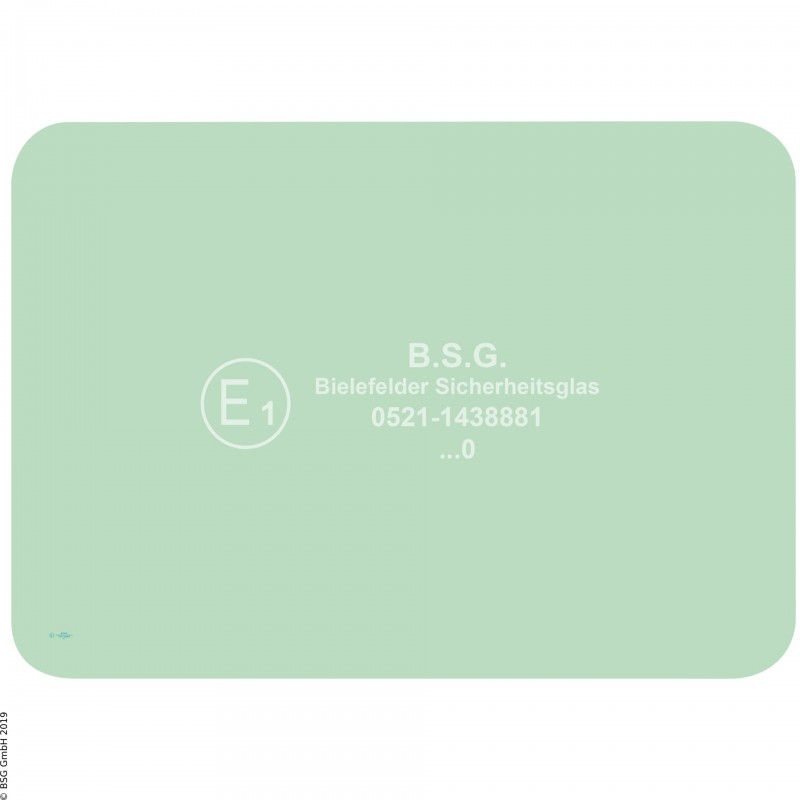 B00 - Heckscheibe JCB Bagger8080ZTS, 8085ZTS Heckscheibe