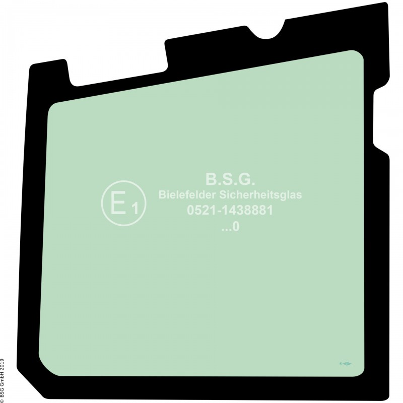 FD0 - Türscheibe Kubota BaggerU 27-4 Türscheibe unten