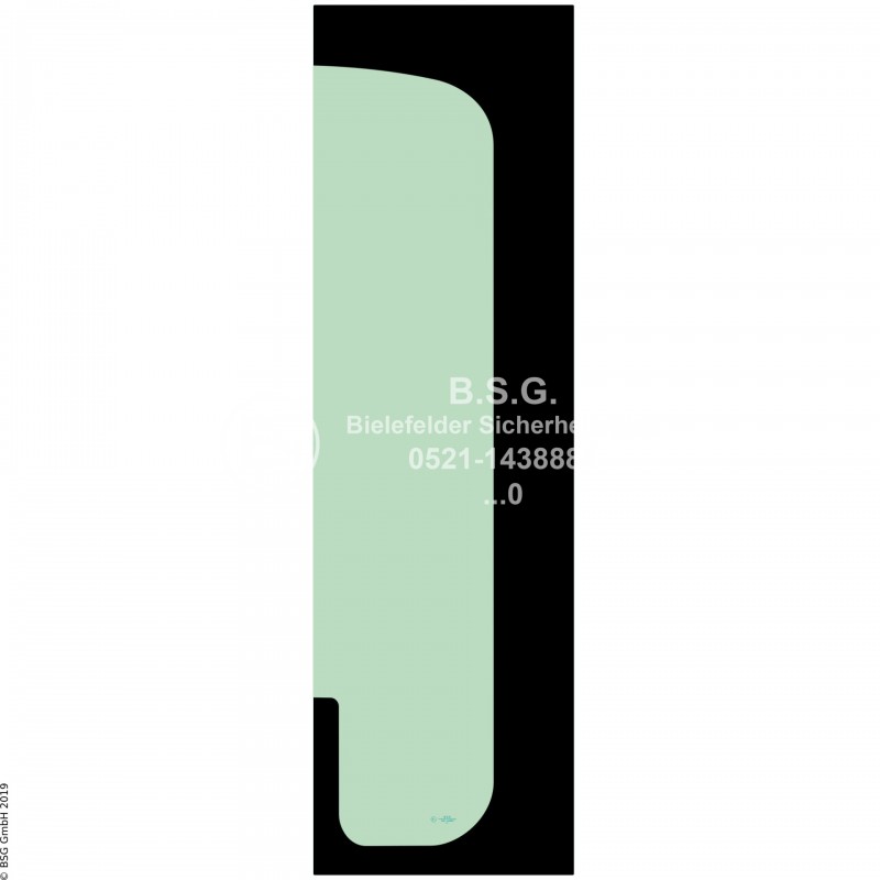R00 - Seitenscheibe rechts Caterpillar Radlader (auch Kettenlader)914G (7ZM, 9WM, PDF), 924G (3PZ), 928G (6XR, 7SR, WLG) 930G (TFW), 938G (PNH) Seitenscheibe rechts hinten