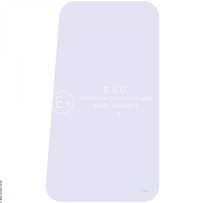 FD0 - Türscheibe Faun Radlader (auch Kettenlader)F1110, F1310, F1410 Türscheibe