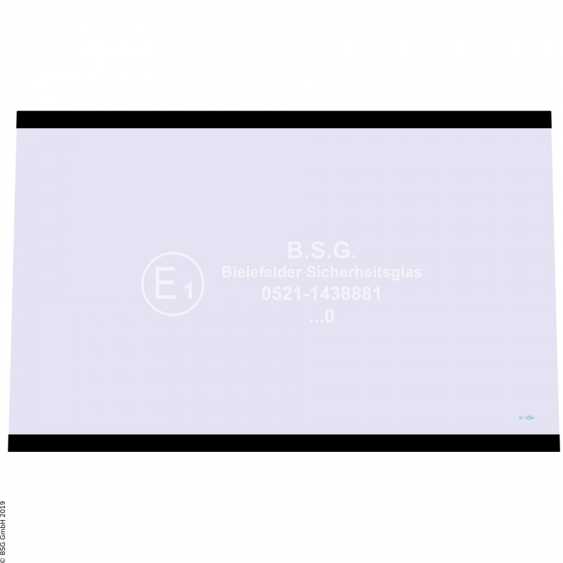 B00 - Heckscheibe Caterpillar Radlader (auch Kettenlader)902 (7ES), 906 (6ZS, MER), 908 (8BS, TAR) Heckscheibe mitte