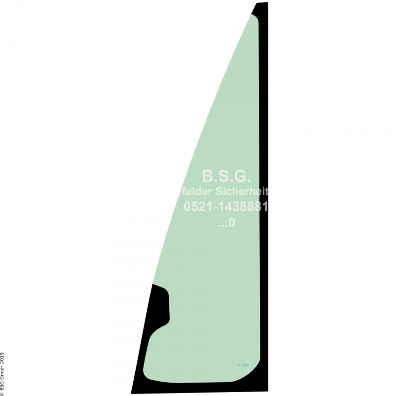 A00 - Frontscheibe Hitachi Radlader (auch Kettenlader)ZW140 bis ZW310 Frontscheibe links