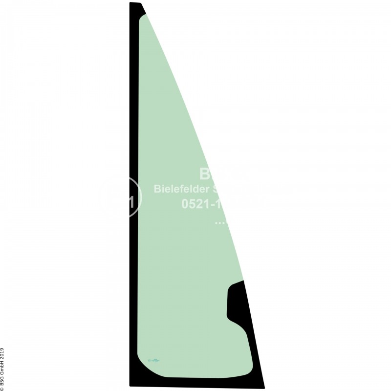 A00 - Frontscheibe Hitachi Radlader (auch Kettenlader)ZW140 bis ZW310 Frontscheibe rechts