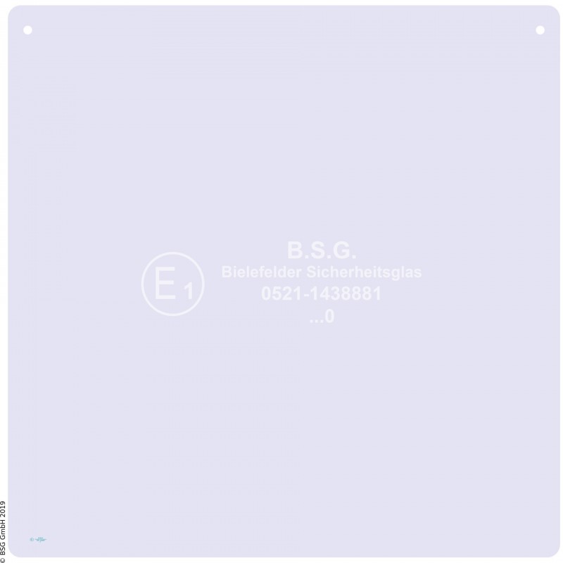 B00 - Heckscheibe Neuson Bagger1200 RDV bis 2200 RDV Heckscheibe