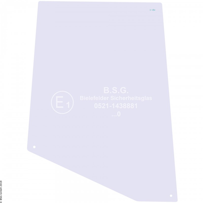 R00 - Seitenscheibe rechts Neuson Bagger1200 RDV bis 2200 RDV Seitenscheibe rechts