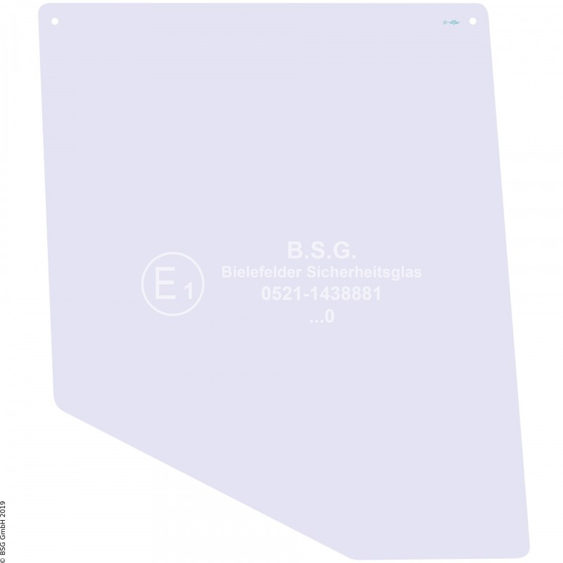 R00 - Seitenscheibe rechts Neuson Bagger1200 RDV bis 2200 RDV Seitenscheibe rechts