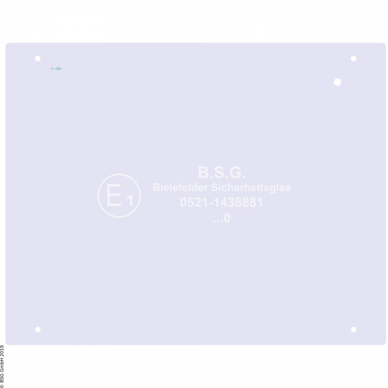 A00 - Frontscheibe Neuson Bagger2800 RDV Frontscheibe oben