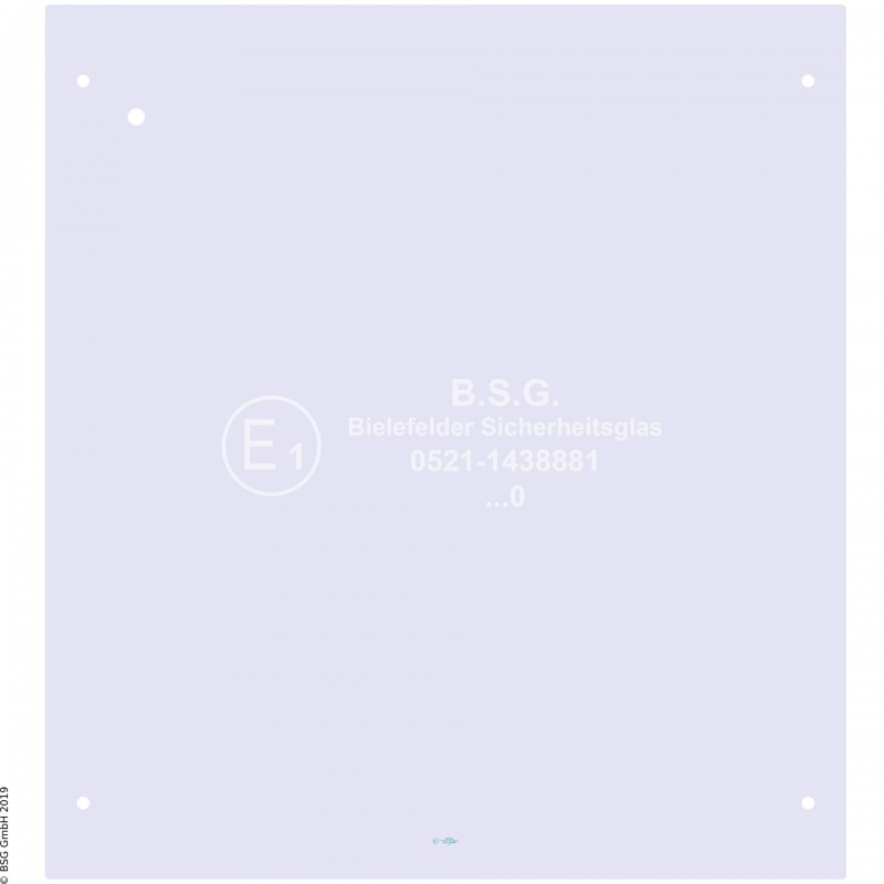 A00 - Frontscheibe Neuson Bagger5001 RDV Frontscheibe oben