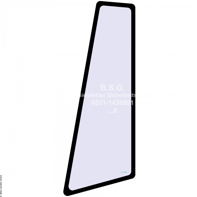 L00 - Seitenscheibe links Neuson Bagger1302 bis 12002 (alle Modelle) Seitenscheibe links hinten