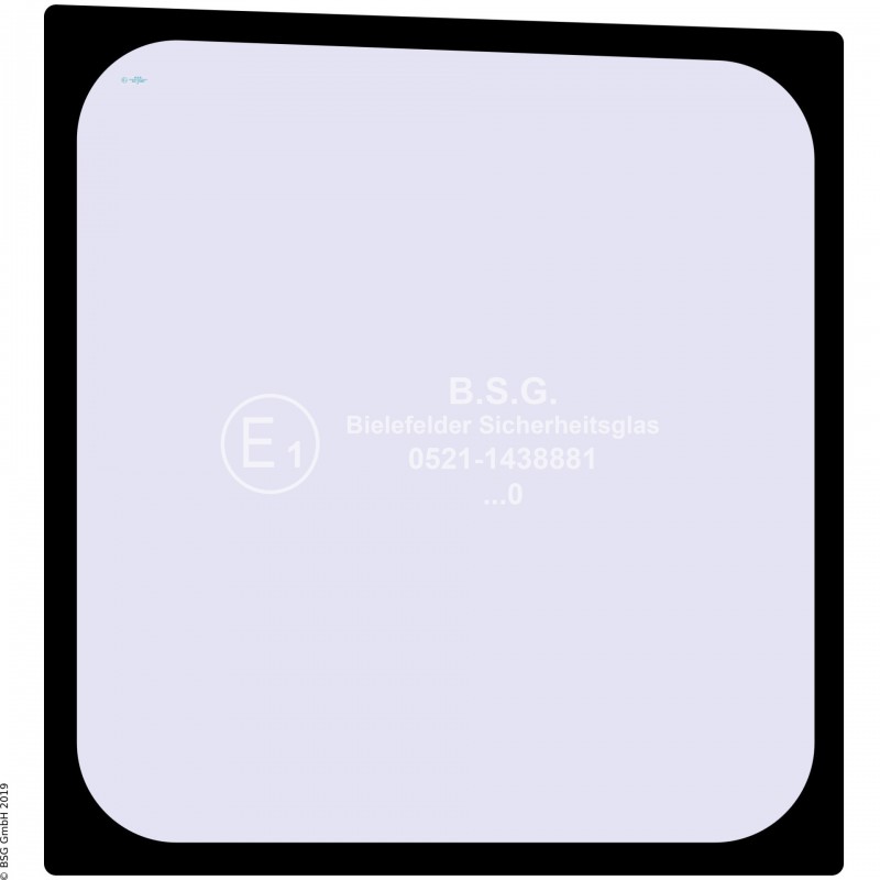 B00 - Heckscheibe Neuson Bagger1302 bis 12002 (alle Modelle) Heckscheibe