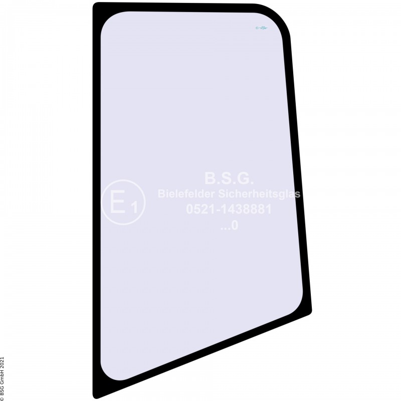 L00 - Seitenscheibe links Neuson Bagger1302 bis 12002 (alle Modelle) Seitenscheibe links hinten