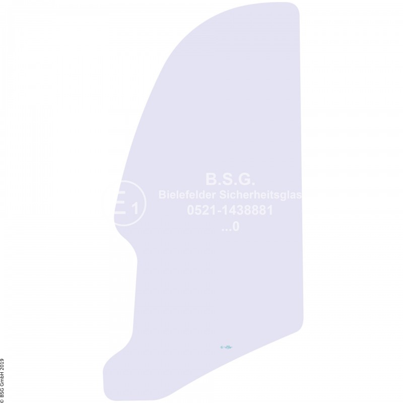 FD0 - Türscheibe Neuson Bagger1302 bis 12002 (alle Modelle) Türscheibe einteilig (5002 bis 12002, Serie AB und AC)