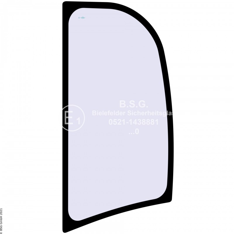 L00 - Seitenscheibe links Neuson Bagger2503, 3003, 3503, 3703 Seitenscheibe links hinten