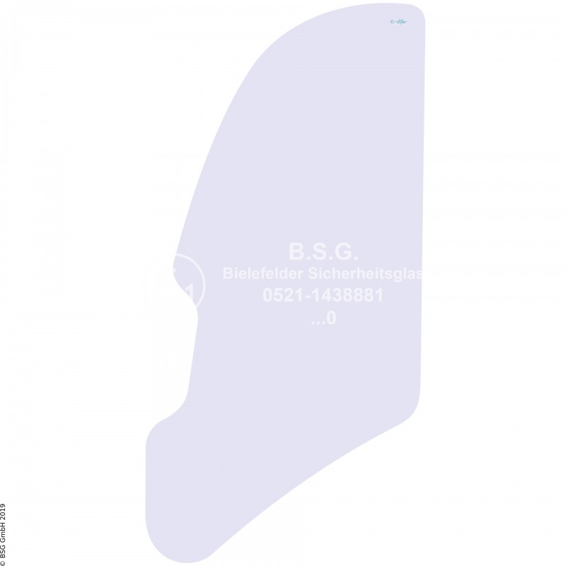 FD0 - Türscheibe Neuson Bagger2503, 3003, 3503, 3703 Türscheibe