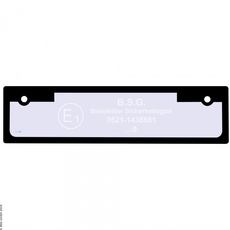 C00 - Dach(rand)scheibe PelJob BaggerEB150, EB200, EB250, EB300 Dachrandscheibe
