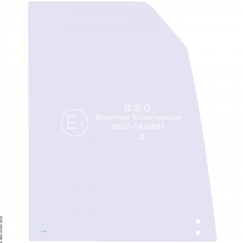 R00 - Seitenscheibe rechts Volvo Mini- und Kompaktbagger bis ca. 8to.EC15B, EC20B, EC25B, EC30B Rechte vordere Schiebescheibe