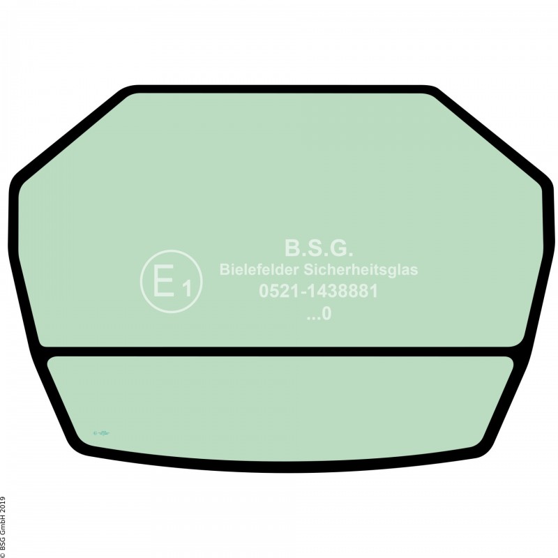 C00 - Dach(rand)scheibe JCB Teleskoplader515.40, 520.40, 524.40, 527.55 Dachscheibe