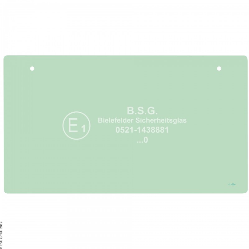 A00 - Frontscheibe Kubota BaggerU 50-5S Frontscheibe unten