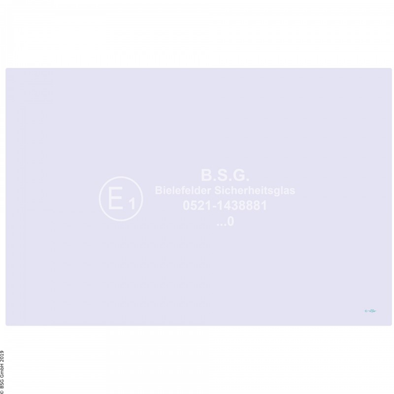 A00 - Frontscheibe Kubota BaggerKH 31, 35, 41 Frontscheibe unten