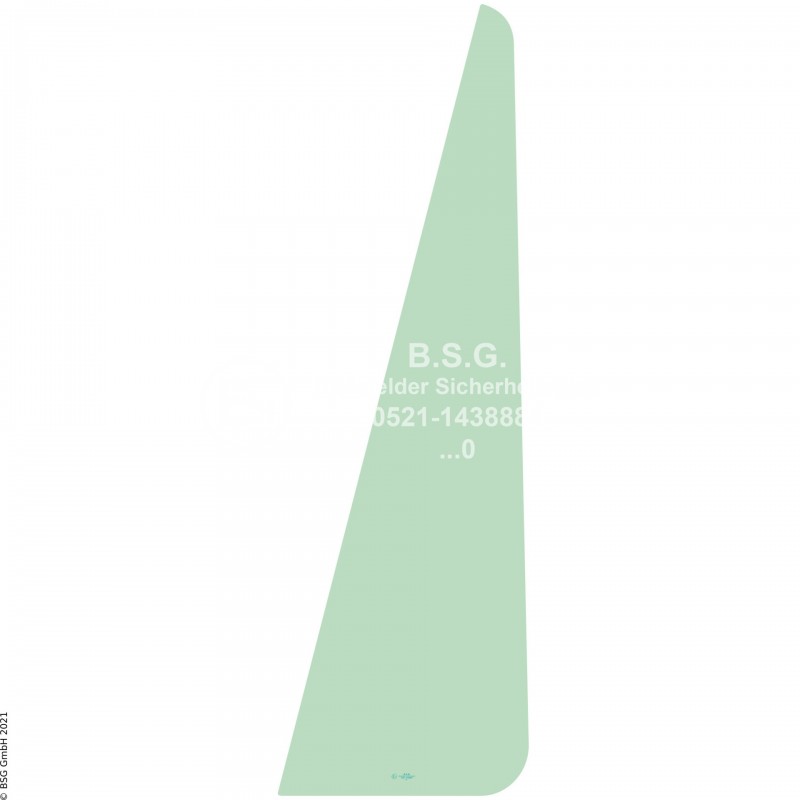 A00 - Frontscheibe Komatsu Radlader (auch Kettenlader)WA 270-3H bis 470-3H Frontscheibe rechts / links