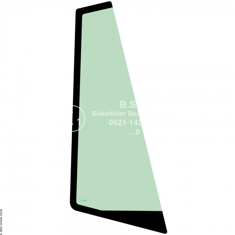 A00 - Frontscheibe Komatsu Radlader (auch Kettenlader)WA 380-5, 400-5, 430-5, 450-5, 470-5, 480-5 Frontscheibe rechts