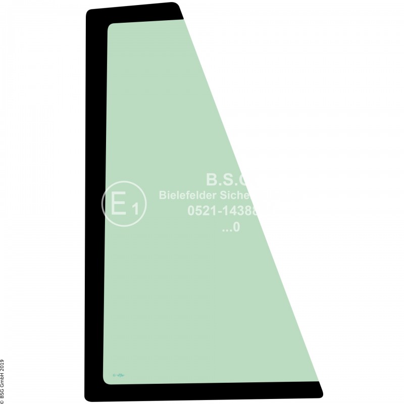 A00 - Frontscheibe Komatsu Radlader (auch Kettenlader)WA 200(PZ)-6 (Highlift), 250(PZ)-6 (Highlift), 320(PZ)-6 (Highlift) Frontscheibe rechts