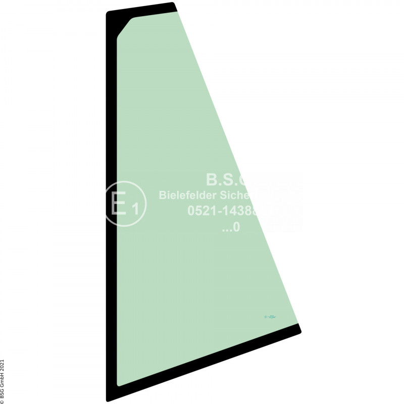 A00 - Frontscheibe Komatsu Radlader (auch Kettenlader)WA 200-8, 270-8, 320-8 Frontscheibe rechts