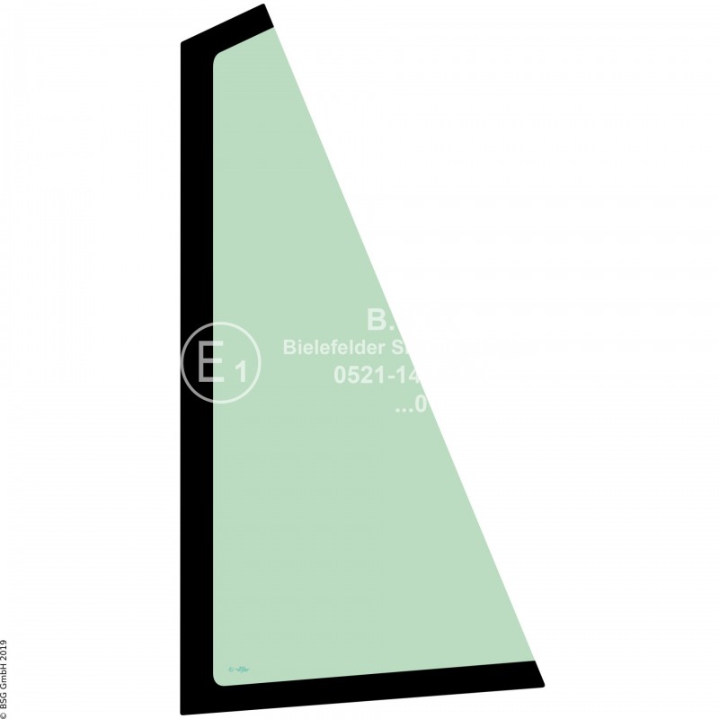 A00 - Frontscheibe Komatsu Radlader (auch Kettenlader)WA 380-7, 470-7, 500-7 Frontscheibe rechts