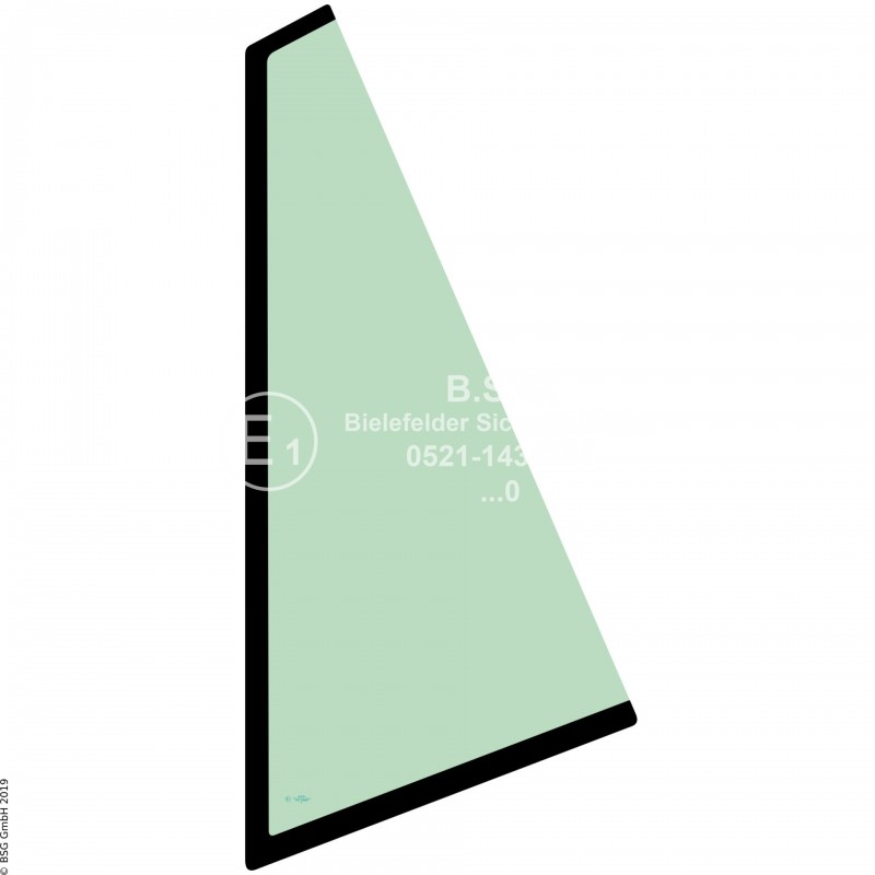 A00 - Frontscheibe Komatsu Radlader (auch Kettenlader)WA 380-8, 470-8, 480-8, 500-8 Frontscheibe rechts