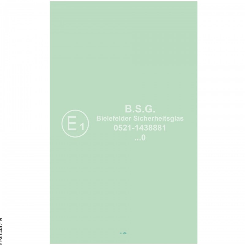 A00 - Frontscheibe Komatsu Mini- und Kompaktbagger bis ca. 8to.PW 30-1 Frontscheibe