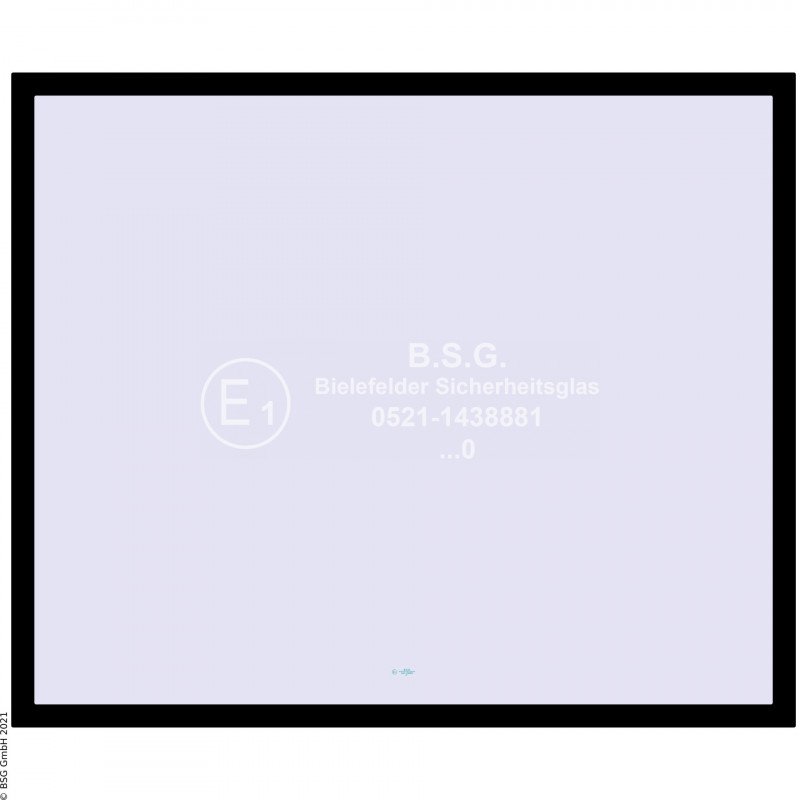 B00 - Heckscheibe Komatsu Mini- und Kompaktbagger bis ca. 8to.PC 12R-8, 15R-8 Heckscheibe