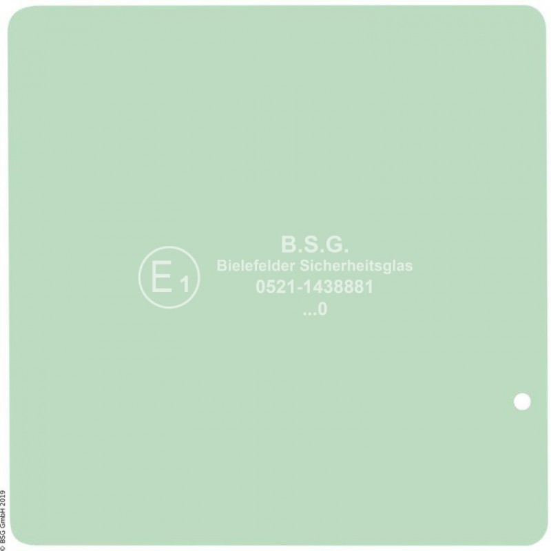 A00 - Frontscheibe Halla BaggerHE 220LC, 280LC, 360LC Frontscheibe oben