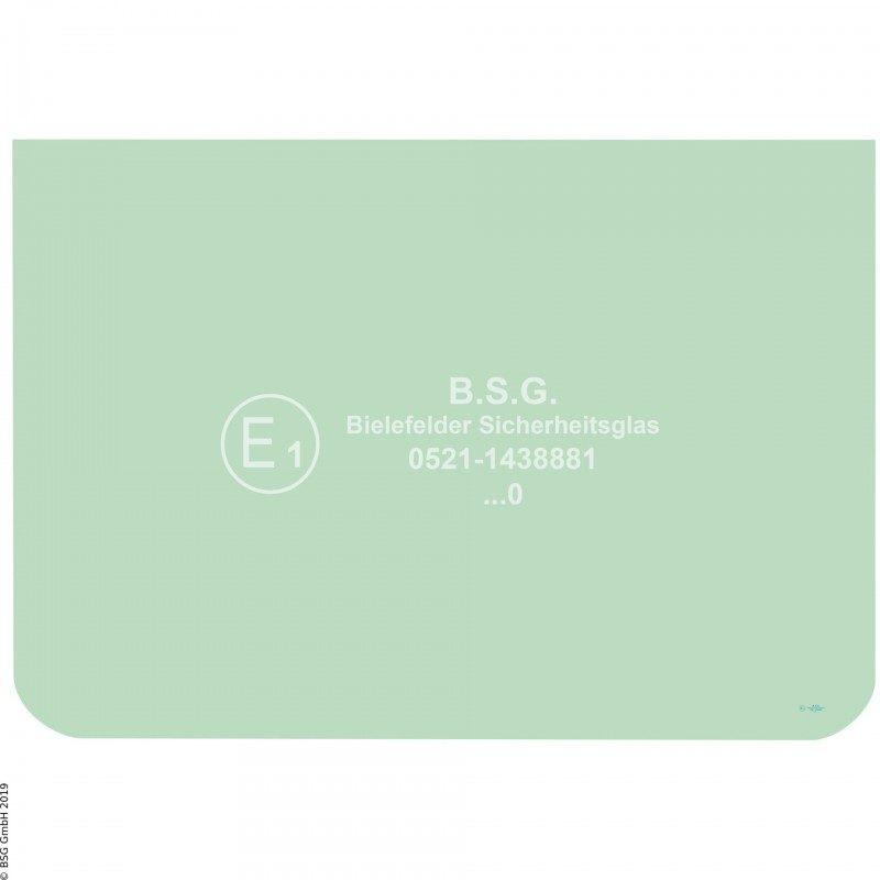 A00 - Frontscheibe Halla BaggerHE 220LC, 280LC, 360LC Frontscheibe unten