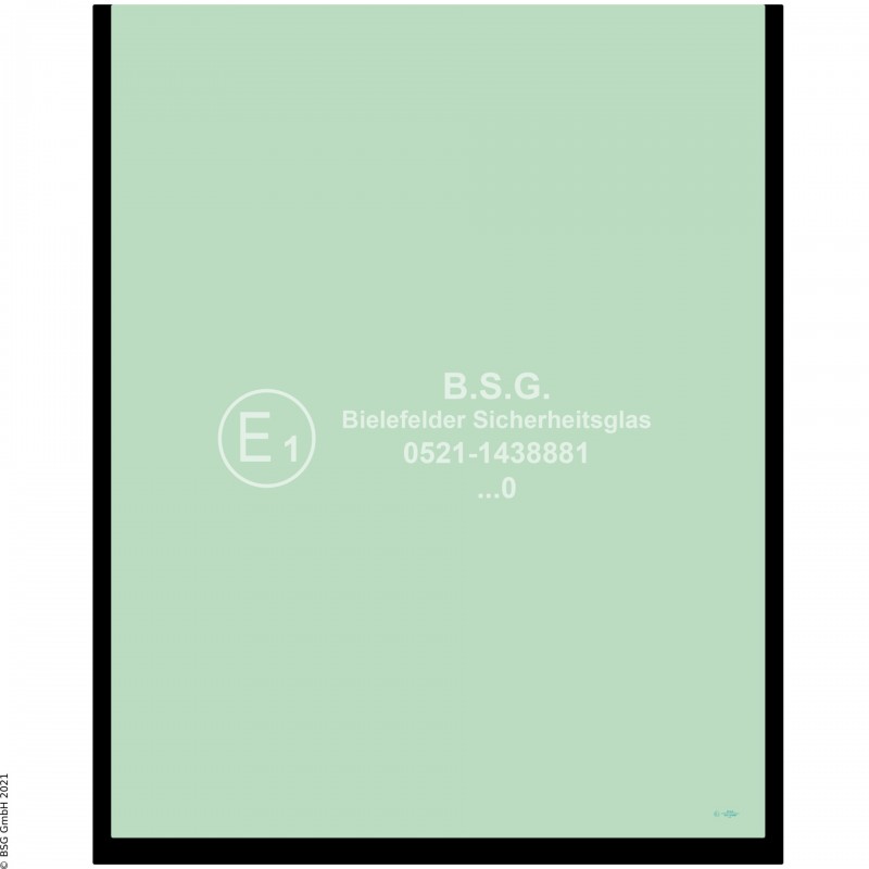 A00 - Frontscheibe Komatsu Mini- und Kompaktbagger bis ca. 8to.PC 20MR-2, 27MR-2, 30MR-2, 35MR-2, 40MR-2 Frontscheibe oben