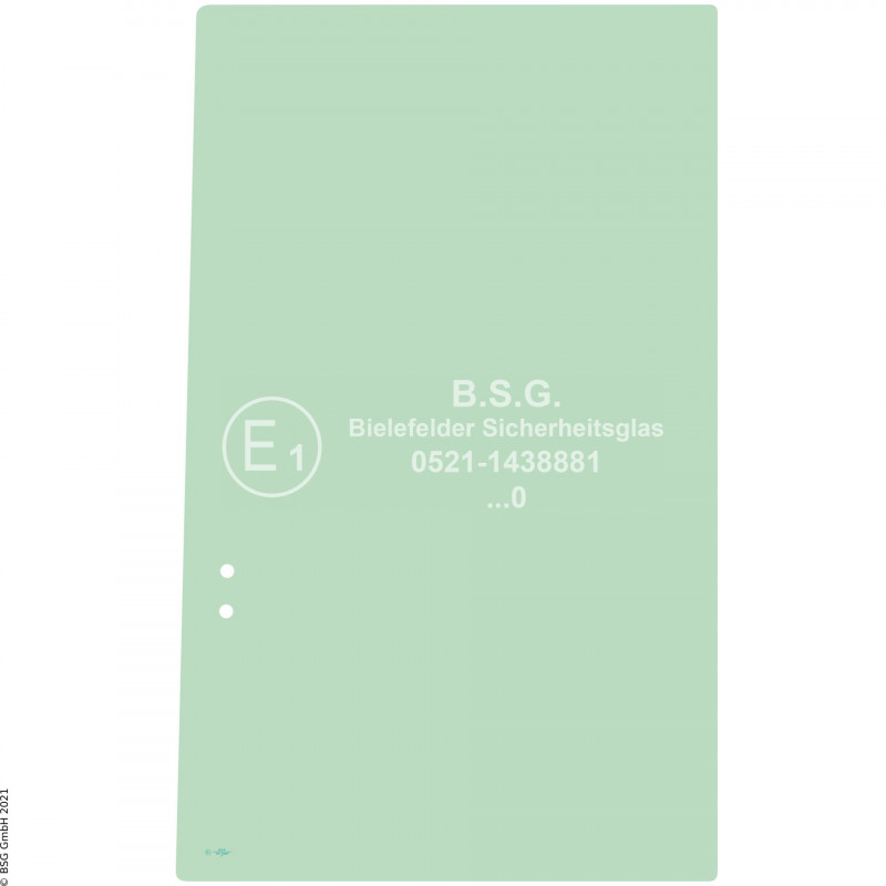 R00 - Seitenscheibe rechts Komatsu Mini- und Kompaktbagger bis ca. 8to.PC 24MR-5, 26MR-5, 30MR-5, 35MR-5, 45MR-5, 55MR-5, 58MR-5, 80MR-5 Rechte hintere Schiebescheibe