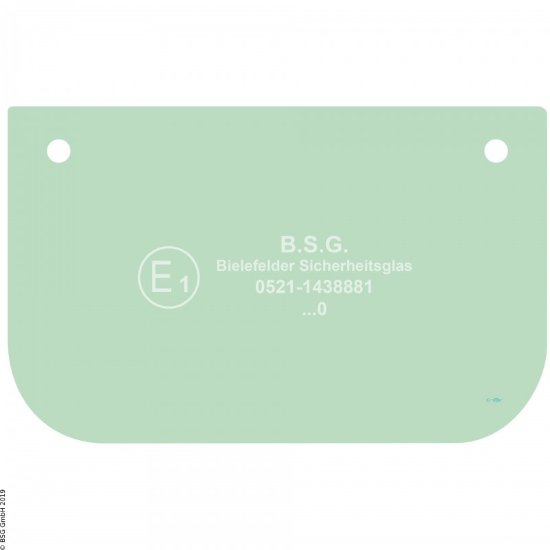 A00 - Frontscheibe Komatsu Bagger ab ca. 8to.PC 138US-10,  228US-10 Frontscheibe unten