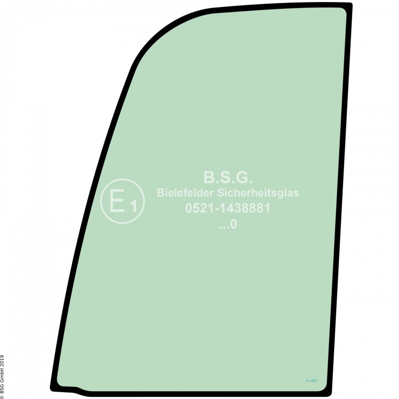 FD0 - Türscheibe JCB Bagger8014, 8015, 8016, 8017, 8018, 8040 Türscheibe oben