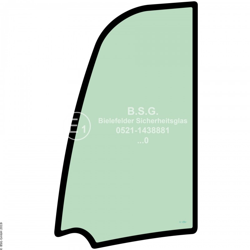 FD0 - Türscheibe JCB Bagger8014ZTS, 8016CTS, 8018CTS, 8020CTS Türscheibe oben